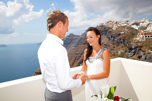 santorini weddings