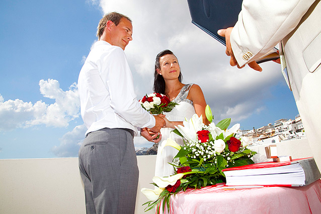 santorini weddings