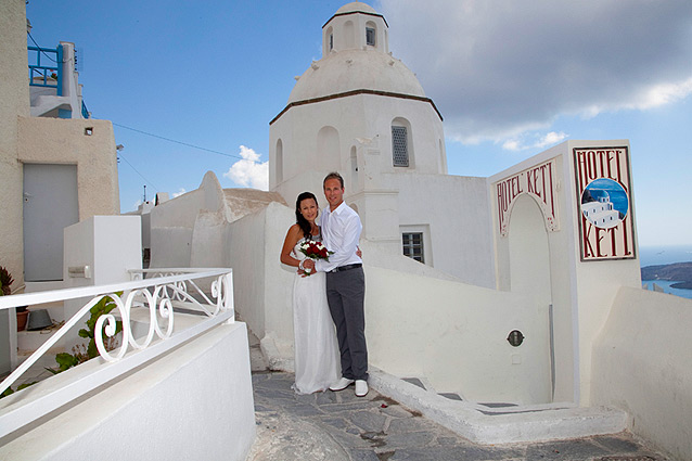 santorini weddings