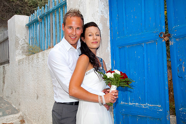 santorini weddings