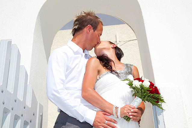 santorini weddings