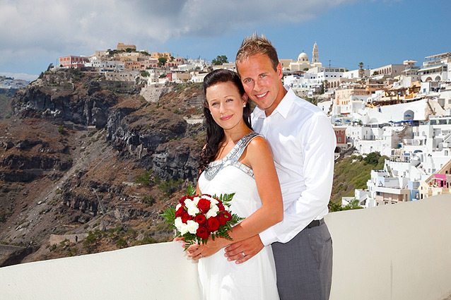 santorini weddings