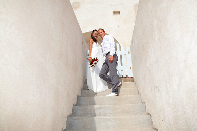 santorini weddings