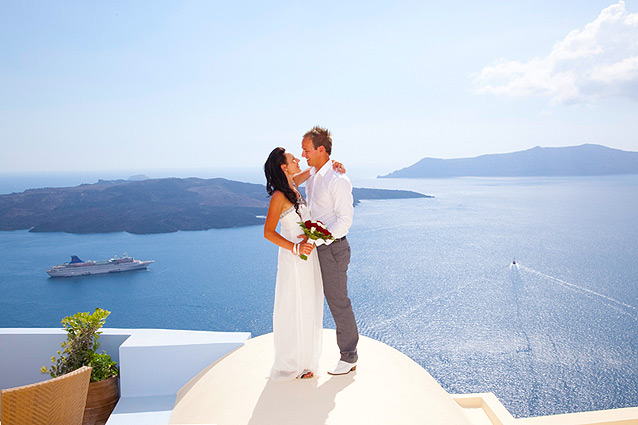 santorini weddings