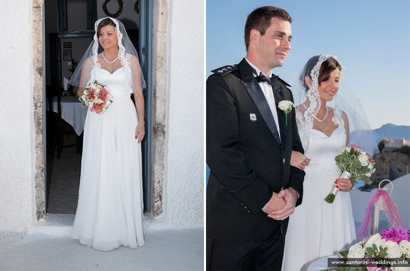 Wedding in Santorini