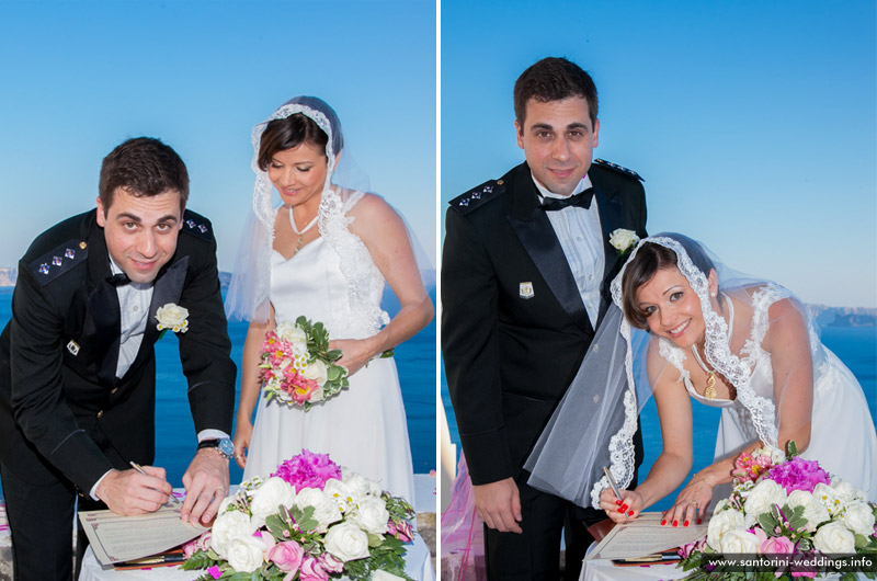 Santorini Wedding