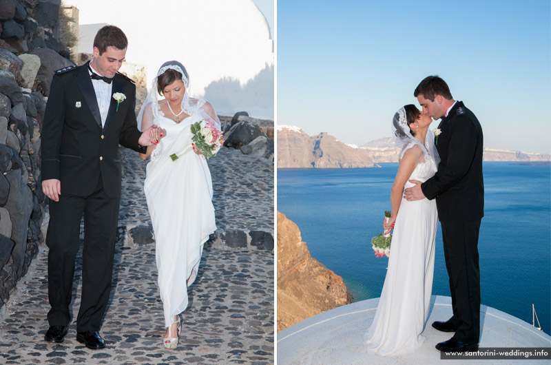 Wedding in Santorini