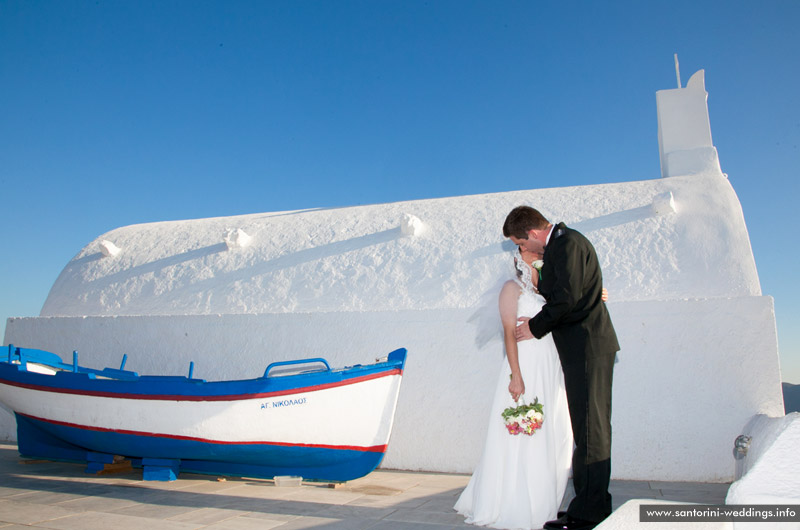 Wedding in Santorini