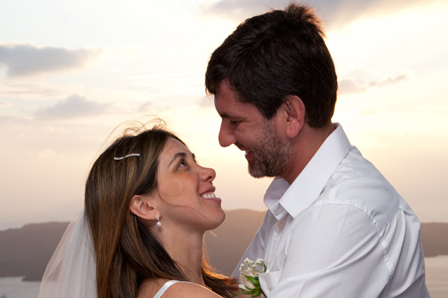 santorini wedding