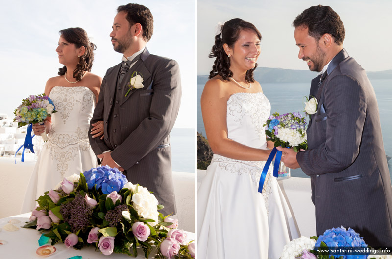 Wedding in Santorini