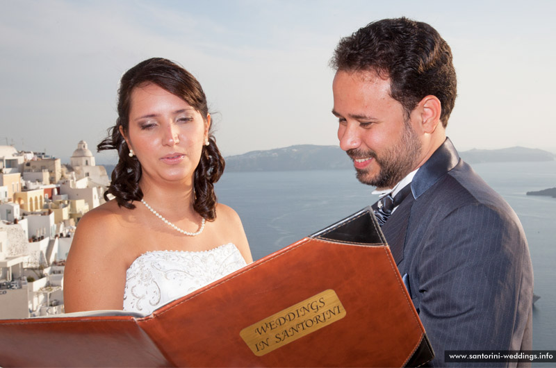 Wedding in Santorini - 14/04/2013