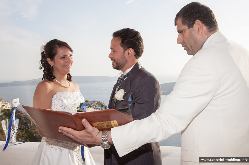 Wedding in Santorini - 14/04/2013