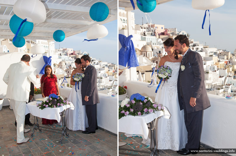 Wedding in Santorini - 14/04/2013