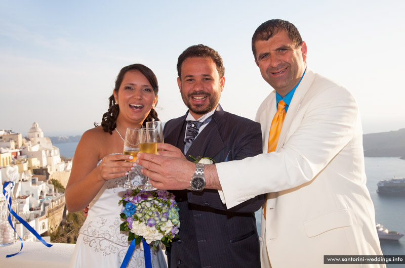 Wedding in Santorini - 14/04/2013