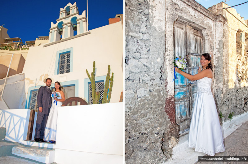 Santorini Wedding at Loucas Hotel