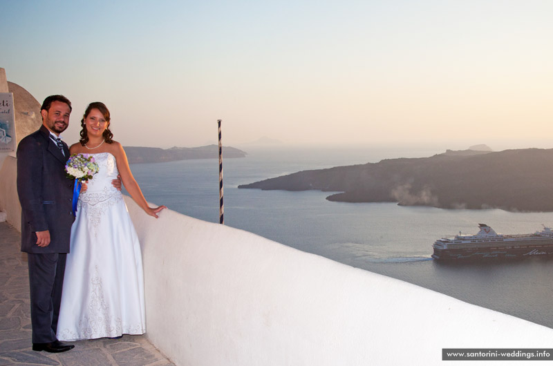 Wedding in Santorini - 14/04/2013