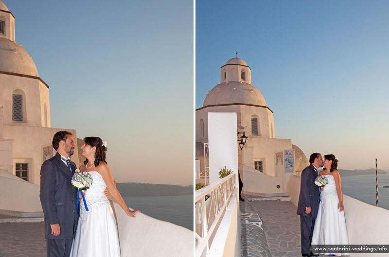 Santorini Spring Wedding