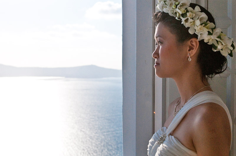 hotel loucas santorini wedding