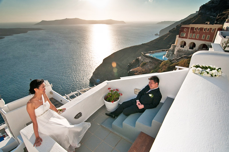 santorini weddings