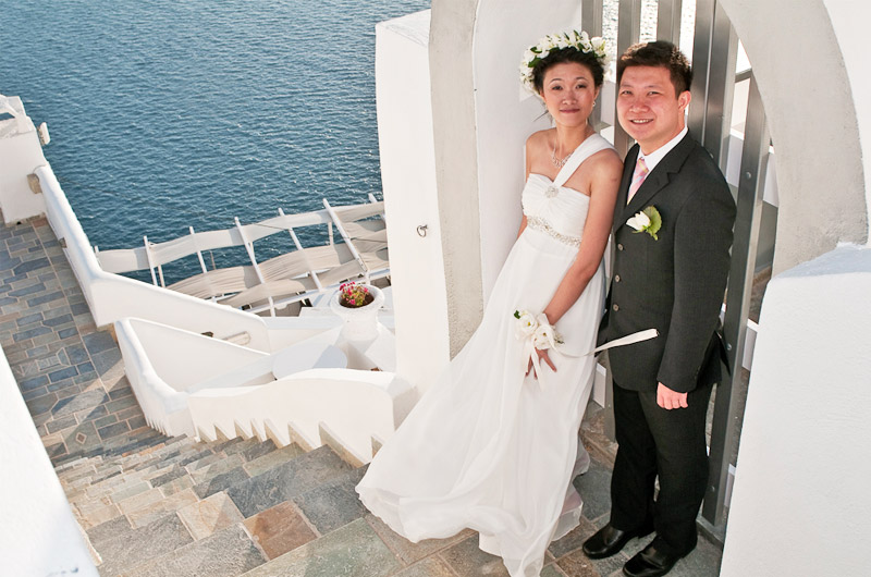 santorini weddings