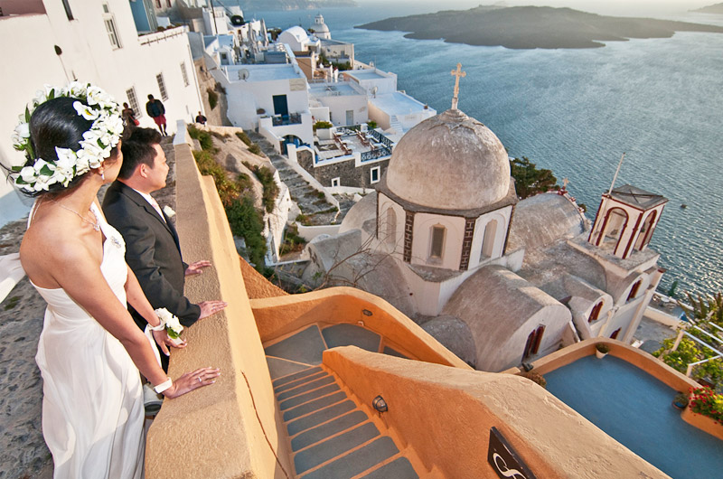 santorini weddings