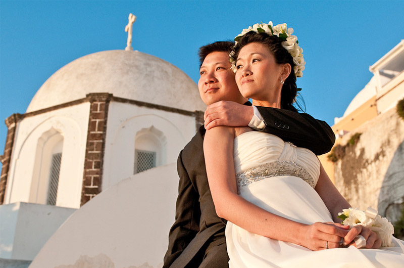 santorini weddings