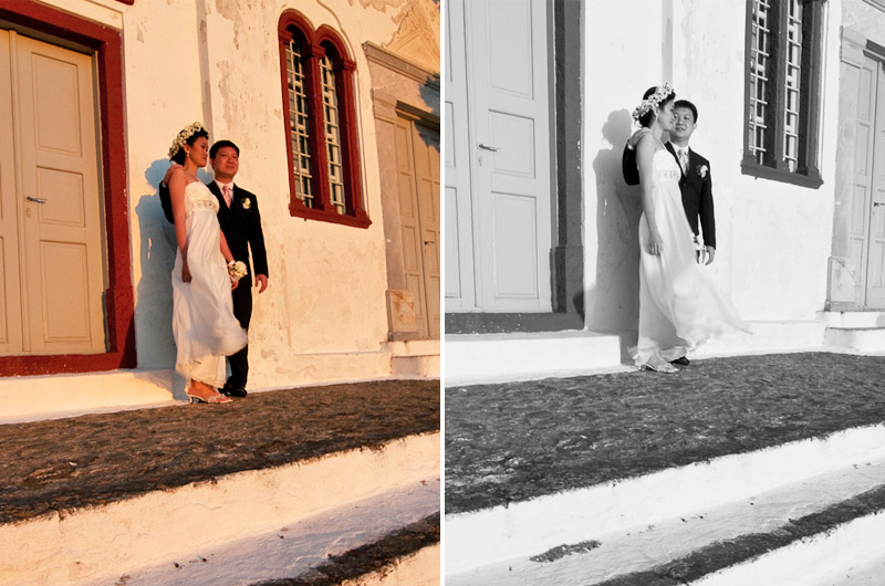 santorini weddings