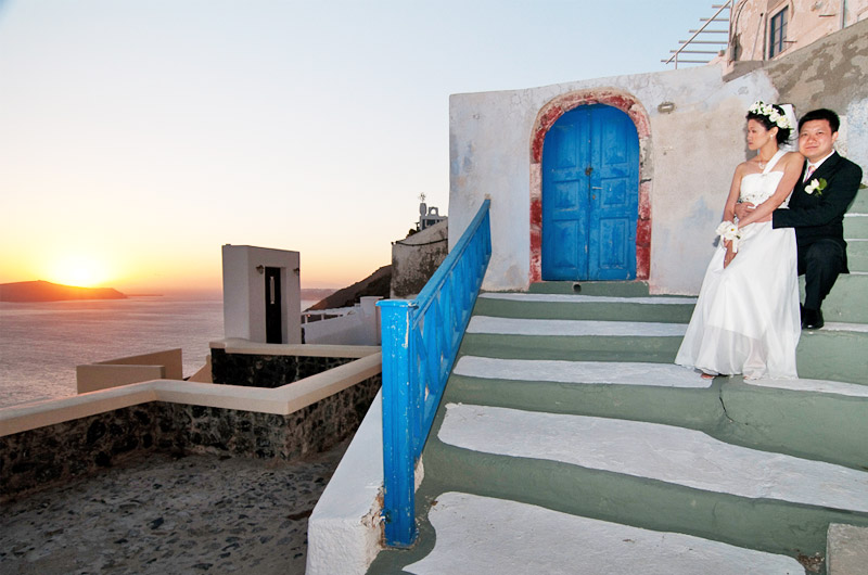 santorini weddings