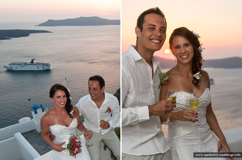 Santorini Weddings / Loukas Hotel