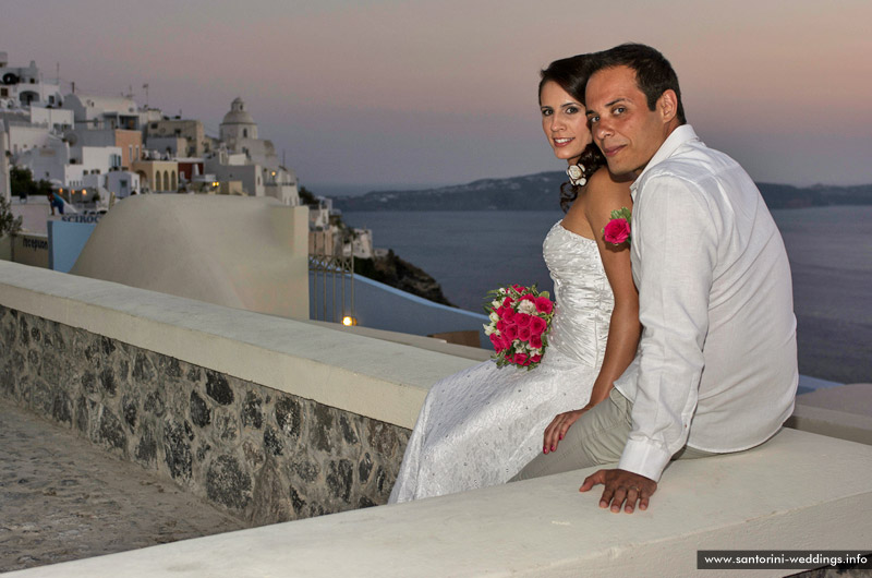 Santorini Weddings / Loukas Hotel