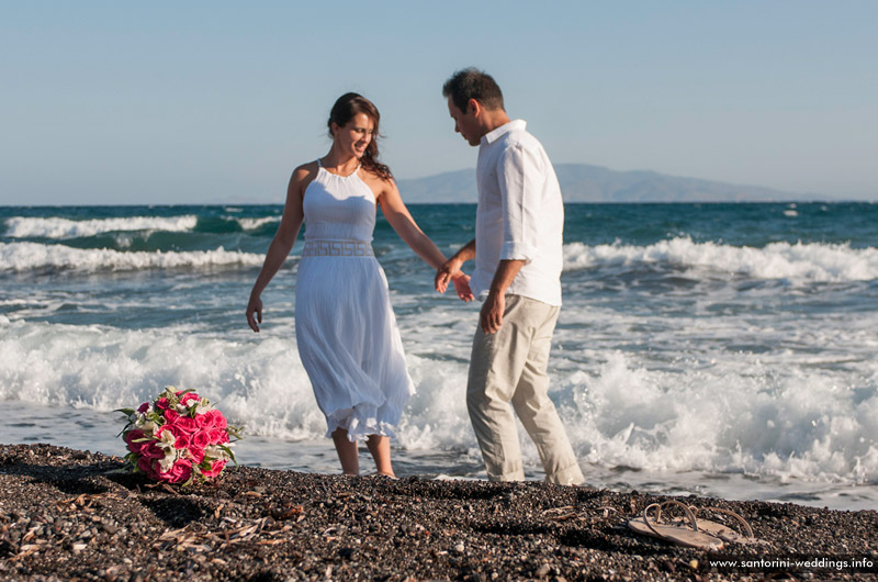 Wedding in Santorini