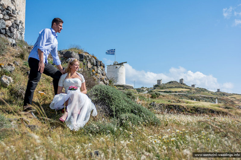 santorini weddings