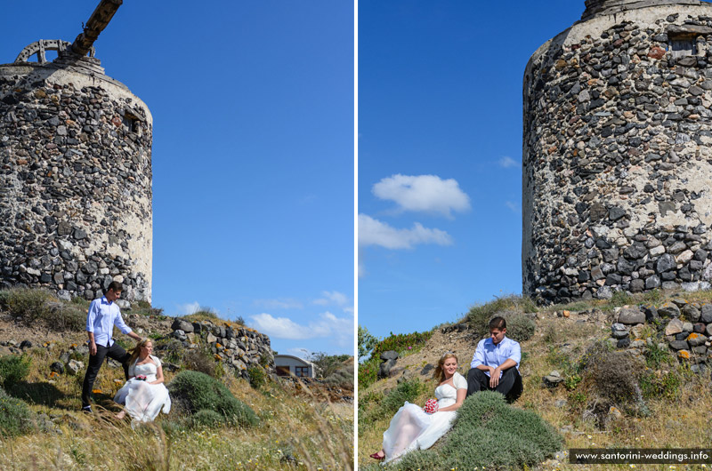 santorini weddings