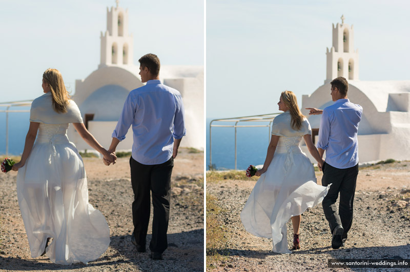 santorini weddings