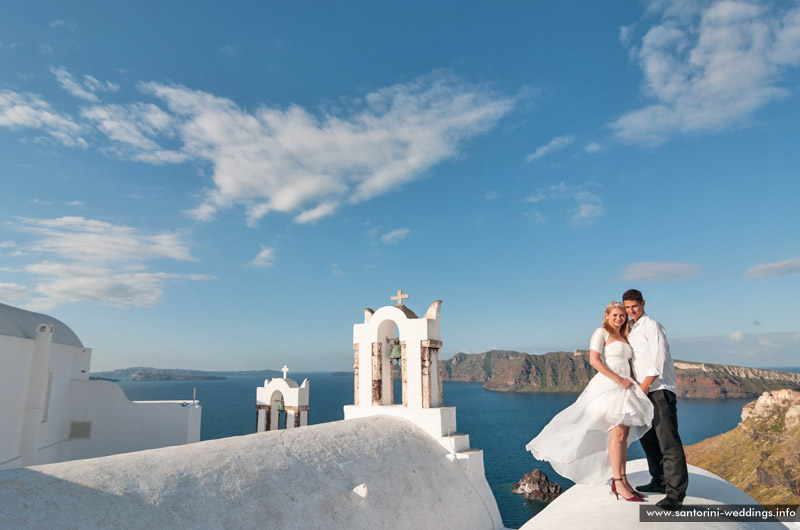 volcano view villas wedding santorini