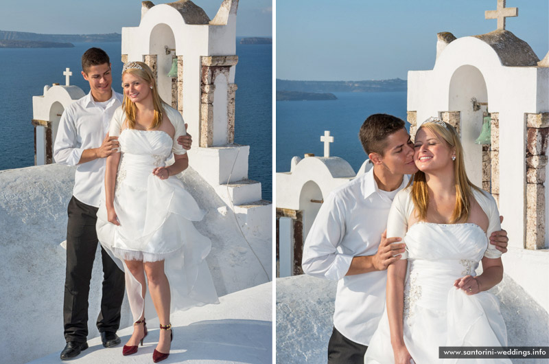 santorini weddings