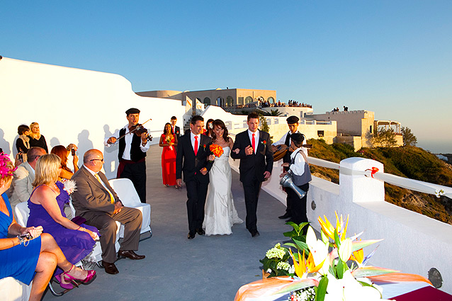 santorini wedding