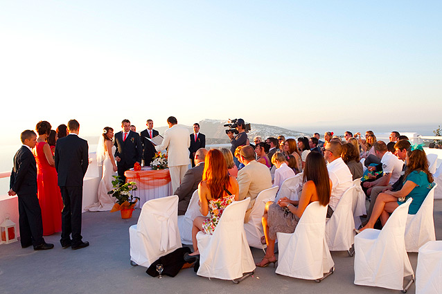 santorini wedding