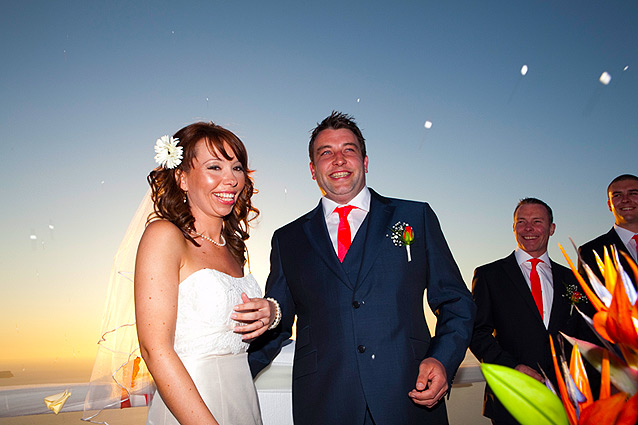 santorini wedding