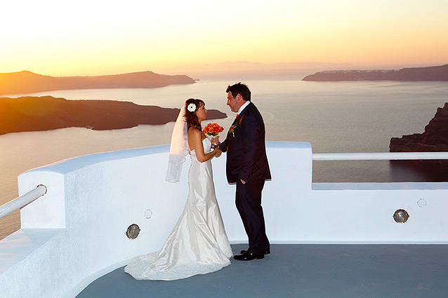 santorini wedding