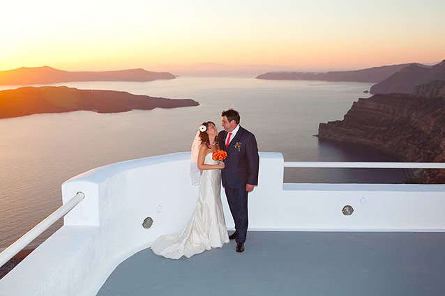 santorini wedding