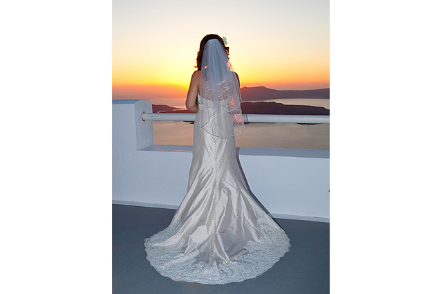 santorini wedding