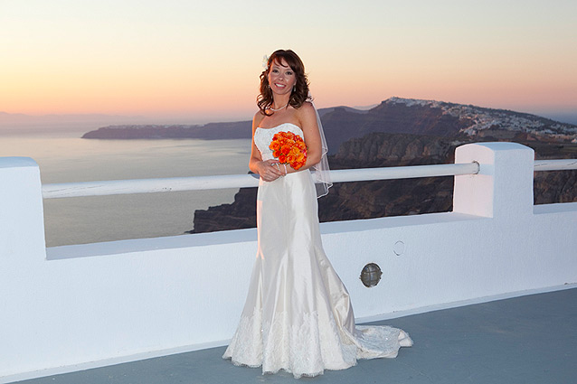 santorini wedding