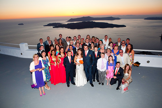 santorini wedding