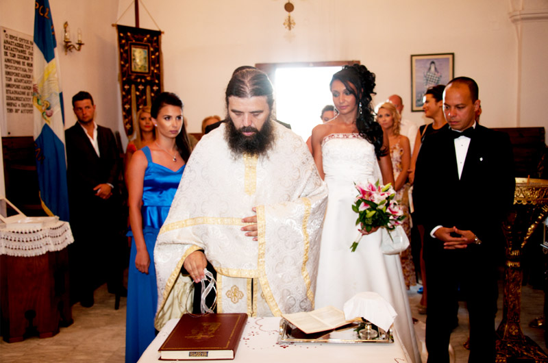 nuntă în Santorini