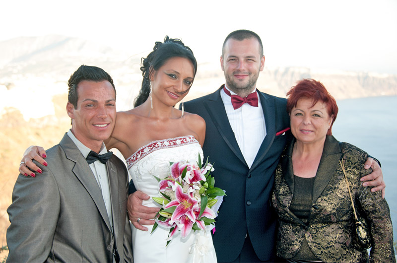 santorini weddings