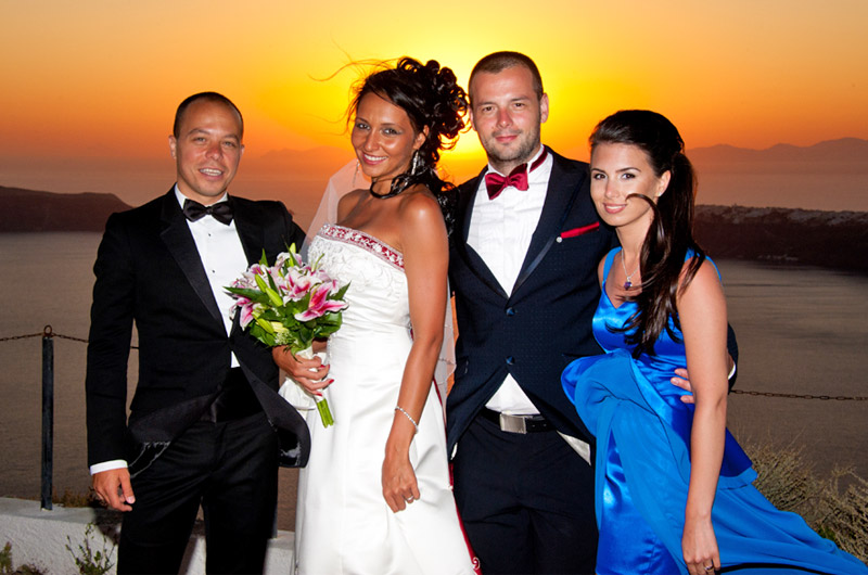 santorini weddings