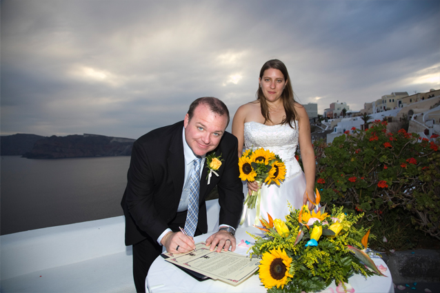 get married in greece