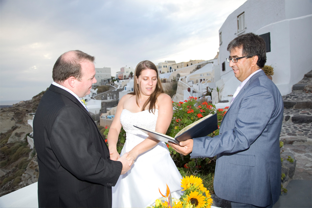 vow renewal in greece