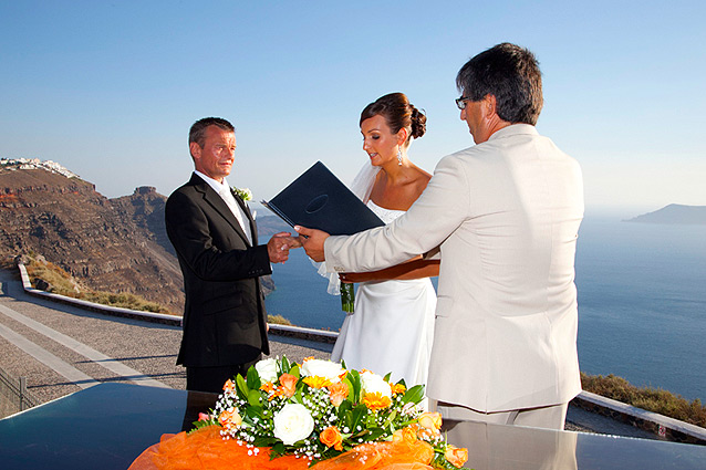 santorini wedding